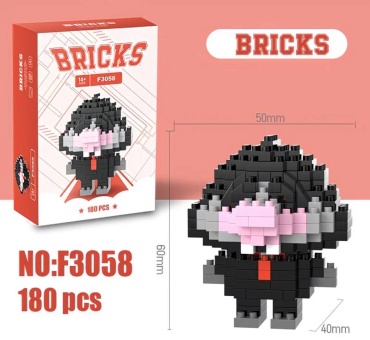 Конструктор Bricks Зверополис: Пол Молдебрант F3058, деталей 180 шт