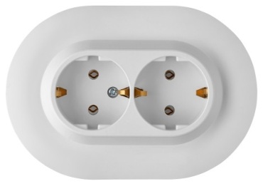 Розетка Bylectrica РС16-0442, белый