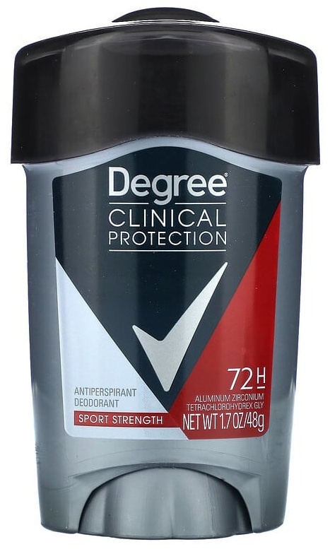 Degree Clinical Protection Sport Strength дезодорант-антиперспирант для мужчин 48 г