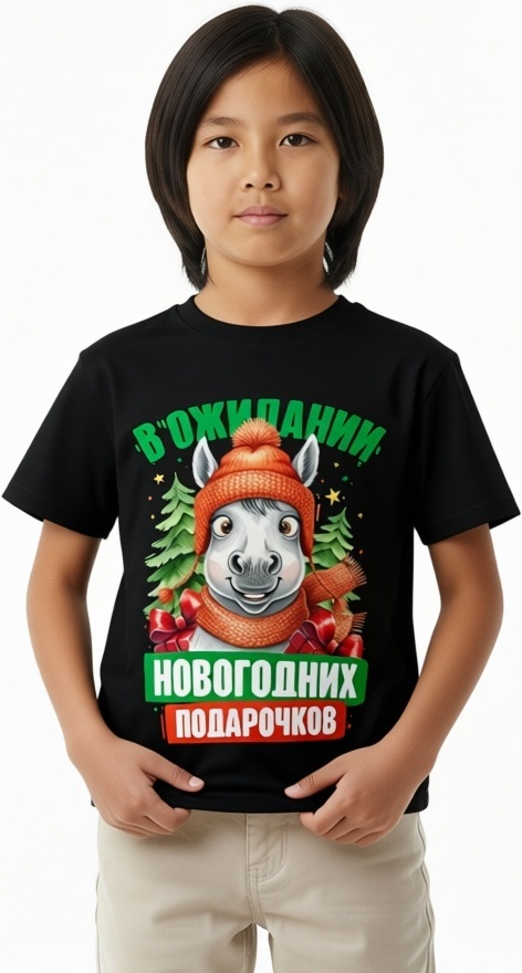 Футболка черный