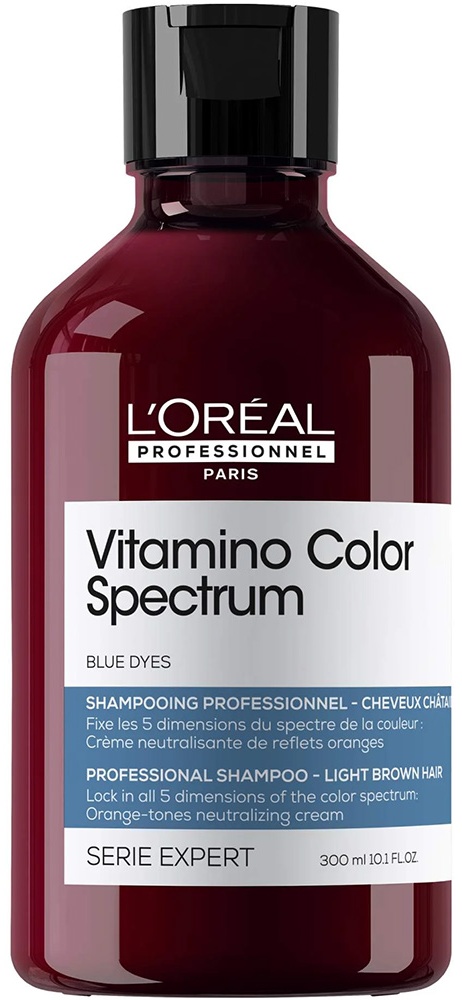 Loreal Professionnel Paris Serie Expert Vitamino Color Spectrum Blue Dyes шампунь оттеночный 300 мл