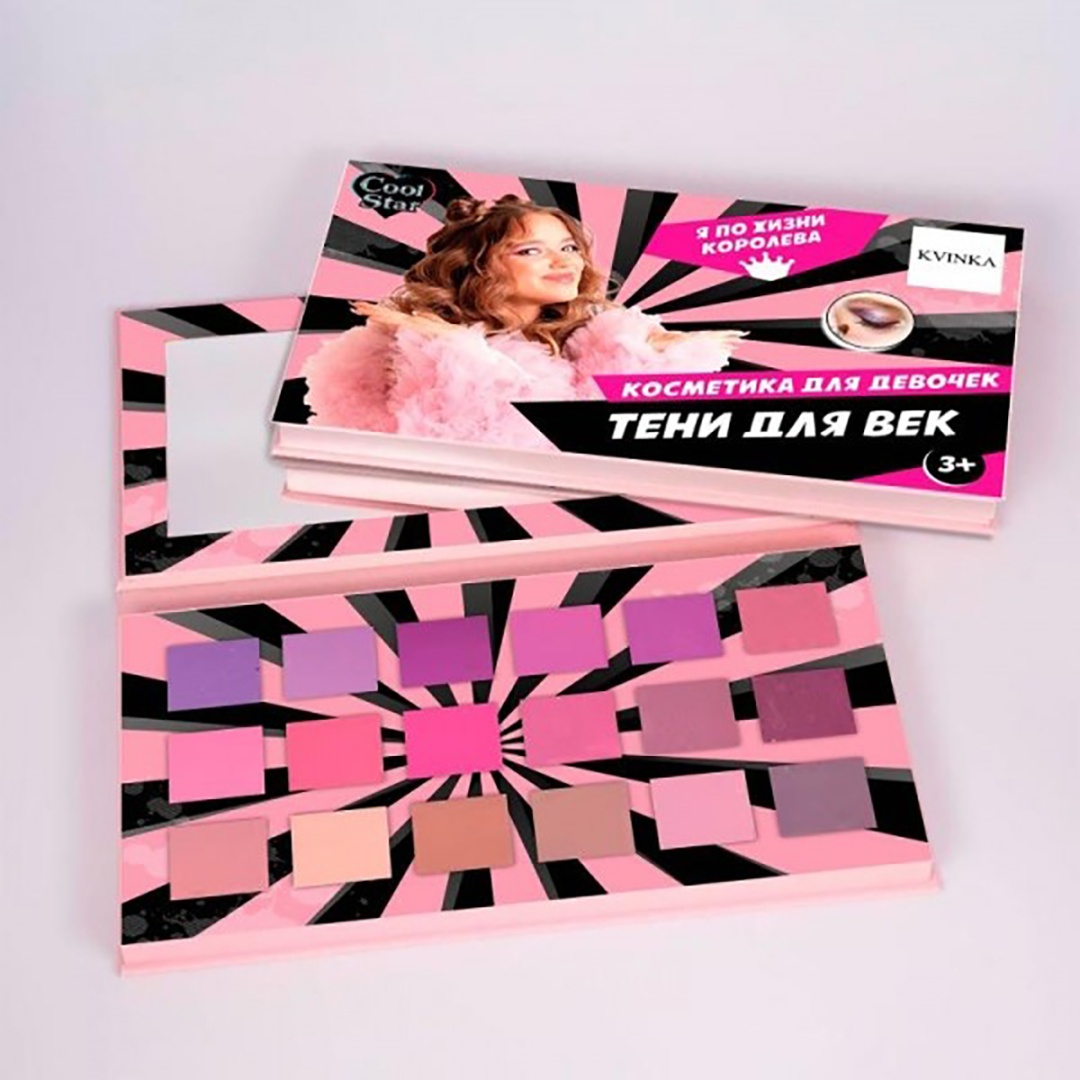 Cool Star KVINKA. Тени для век тени 3+