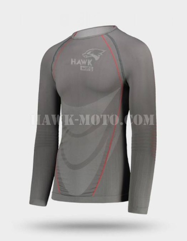 Футболка Hawk Moto серый
