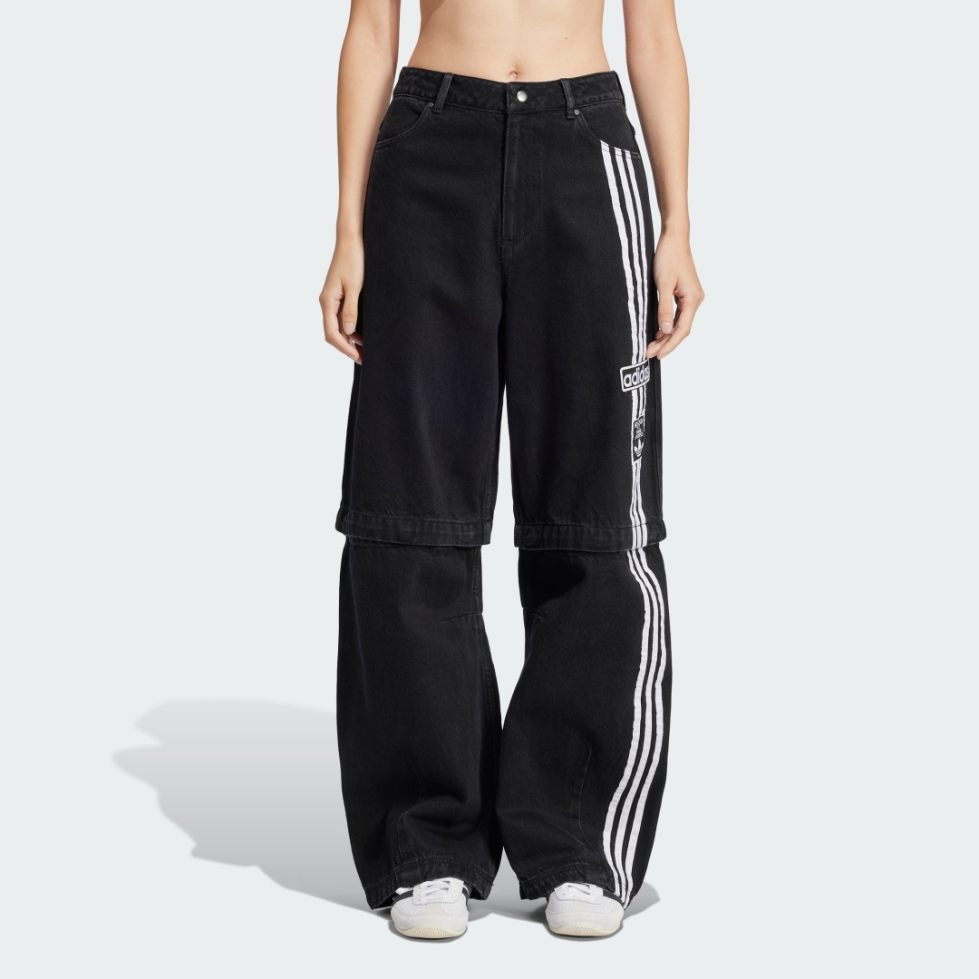 Повседневные брюки adidas DENIM PANT черный