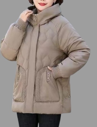 Пуховик ALVA бежевый