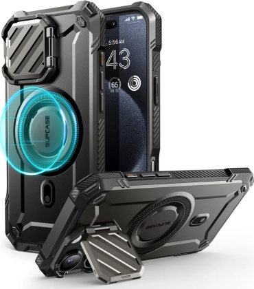 Чехол SUPCASE для Apple iPhone 16 Pro Max черный