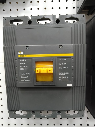 IEK автоматический выключатель 3P 400 A, 35 кА, 690 В
