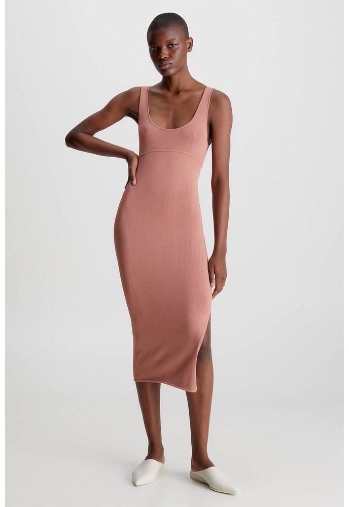 Повседневное платье Calvin Klein коралловый