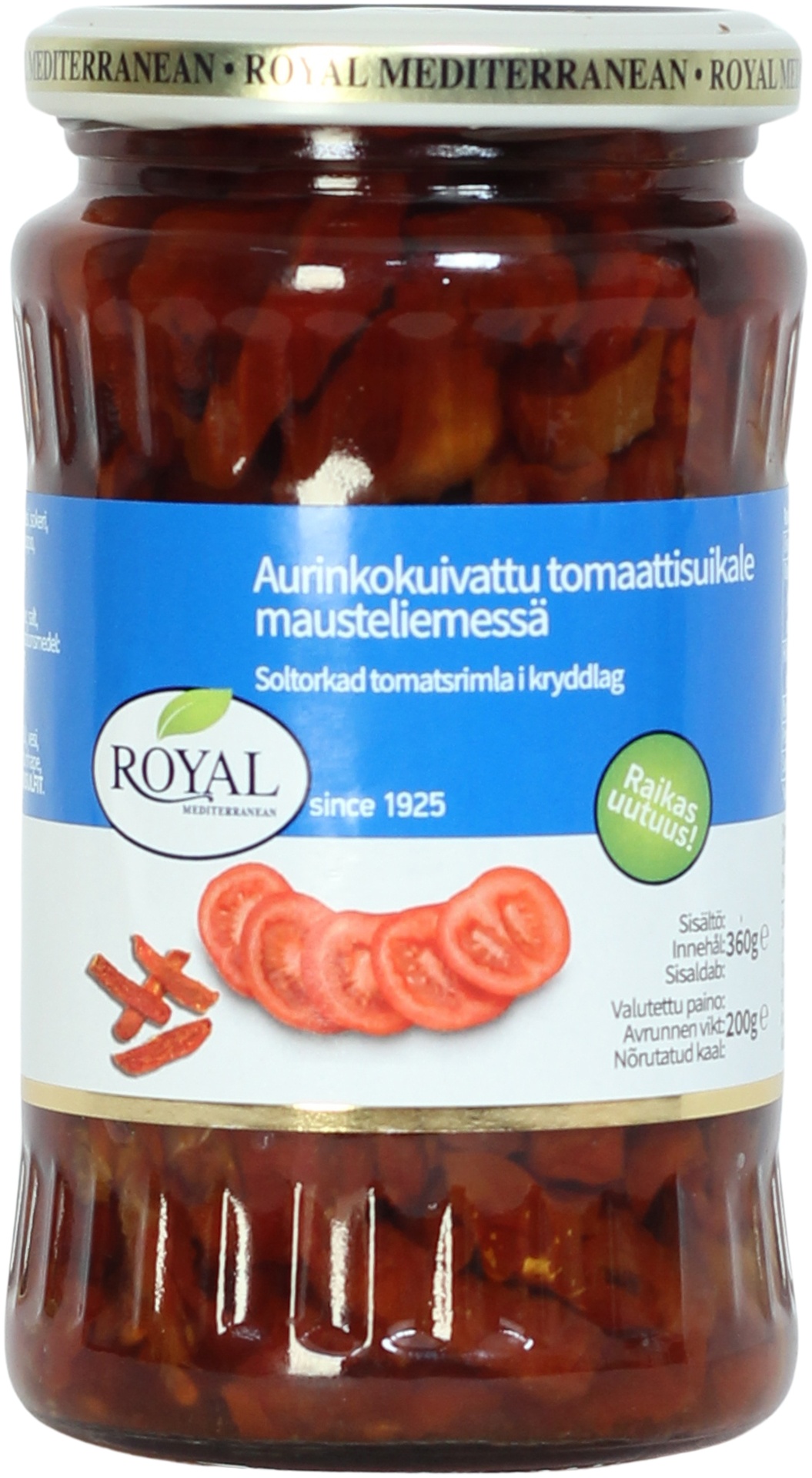 ROYAL вяленные томаты в рассоле 370 мл