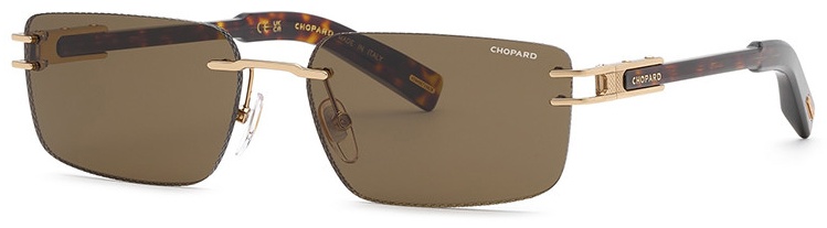 Chopard солнцезащитные очки прямоугольные однотонные