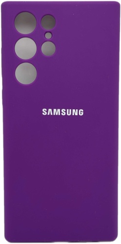 Чехол для Samsung Galaxy S22 Ultra фиолетовый