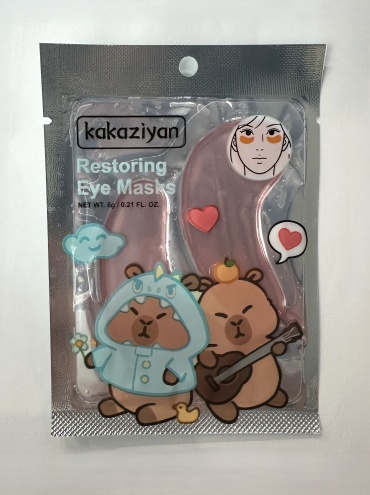 Патчи Kakaziyan гидрогелевые Restoring Eye Mask Cartoon Series питательные 2 шт