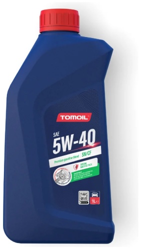 Синтетическое TOMOIL Масло Моторное Tomoil Engine Oil 5W-40 Sn/Cf 5W-40 1 л
