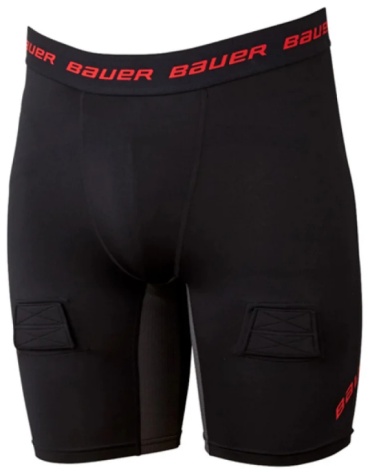 Брюки Bauer Essntl comp jock - Sr 1054401 черный 46