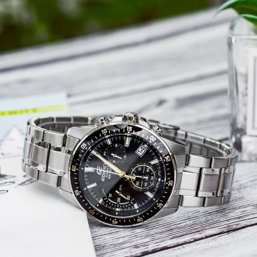 Кварцевые CASIO EFV-540D-1A9VUDF нержавеющая сталь