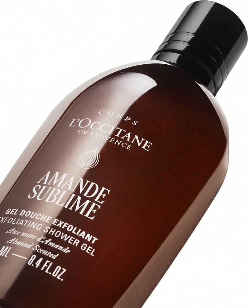 L'Occitane скраб Скраб для душа Миндаль для тела 250 мл
