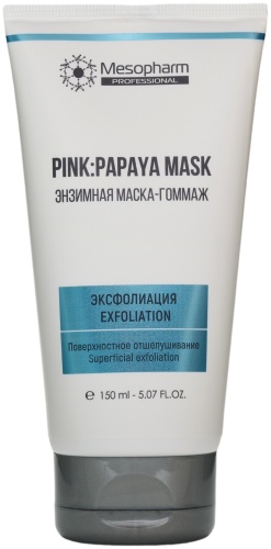 Маска для лица Mesopharm микрокристаллическая Pink Papaya Mask 150 мл