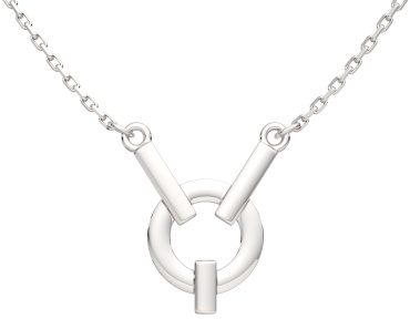 Колье Lucente Silver ZO-0540072_45 длина 45 см вес 2.36 г серебро, без вставок