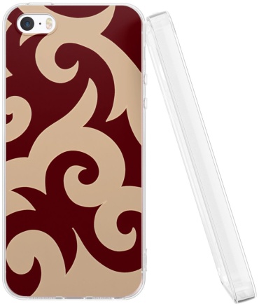 Чехол Mcover для Apple iPhone 5, iPhone 5S, iPhone SE рисунок