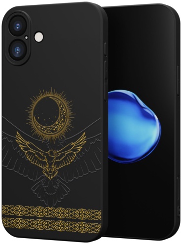 Чехол Mcover для Apple iPhone 16 Plus рисунок