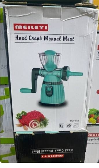 Мясорубка ручная Meileyi MLY-663, сталь