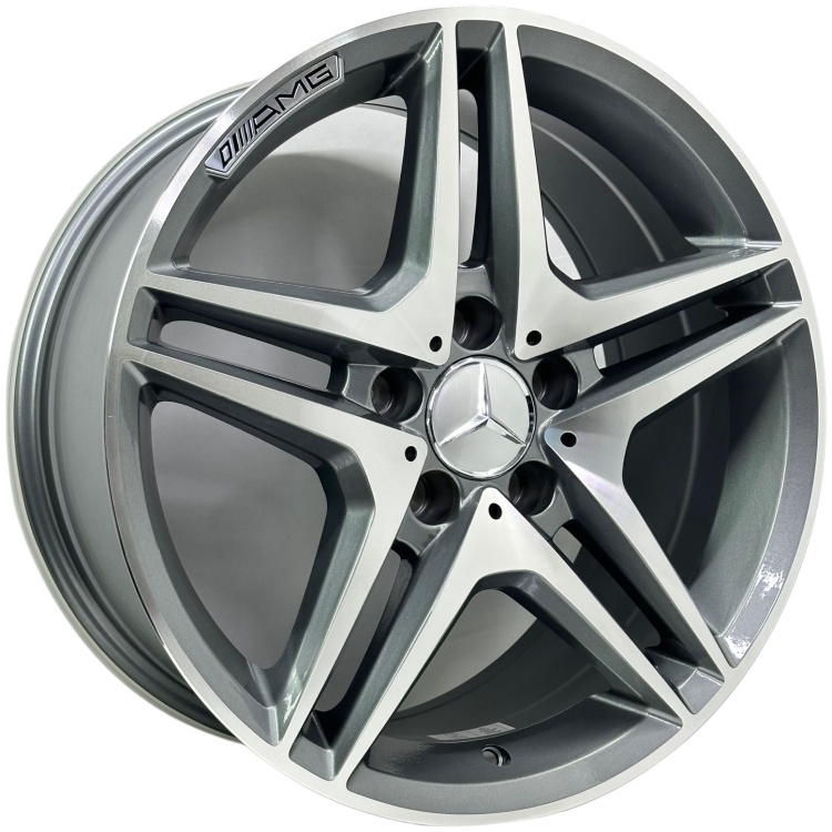 Top Grade 443 MB 8x17/5x112 D66.6 ET35 4 диска серебристый