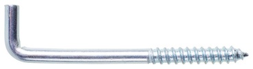 Крючок 2 штуки (SMZ2-61096-2), 2 шт, сталь, серебряный