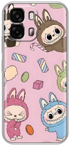 Чехол BAKR для OPPO A6s рисунок