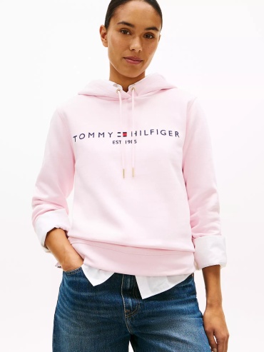 Худи Tommy Hilfiger розовый