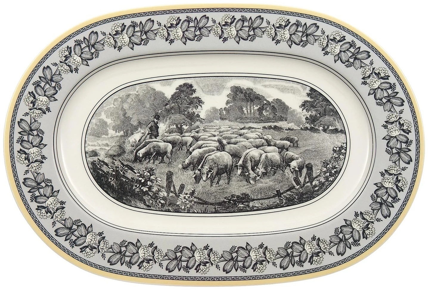 Тарелка Villeroy&Boch 34 см, 1 шт, фарфор