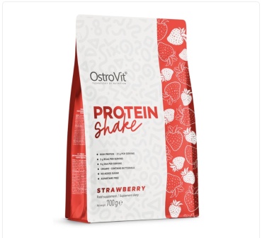 Протеин OstroVit Protein Shake клубника 700 г