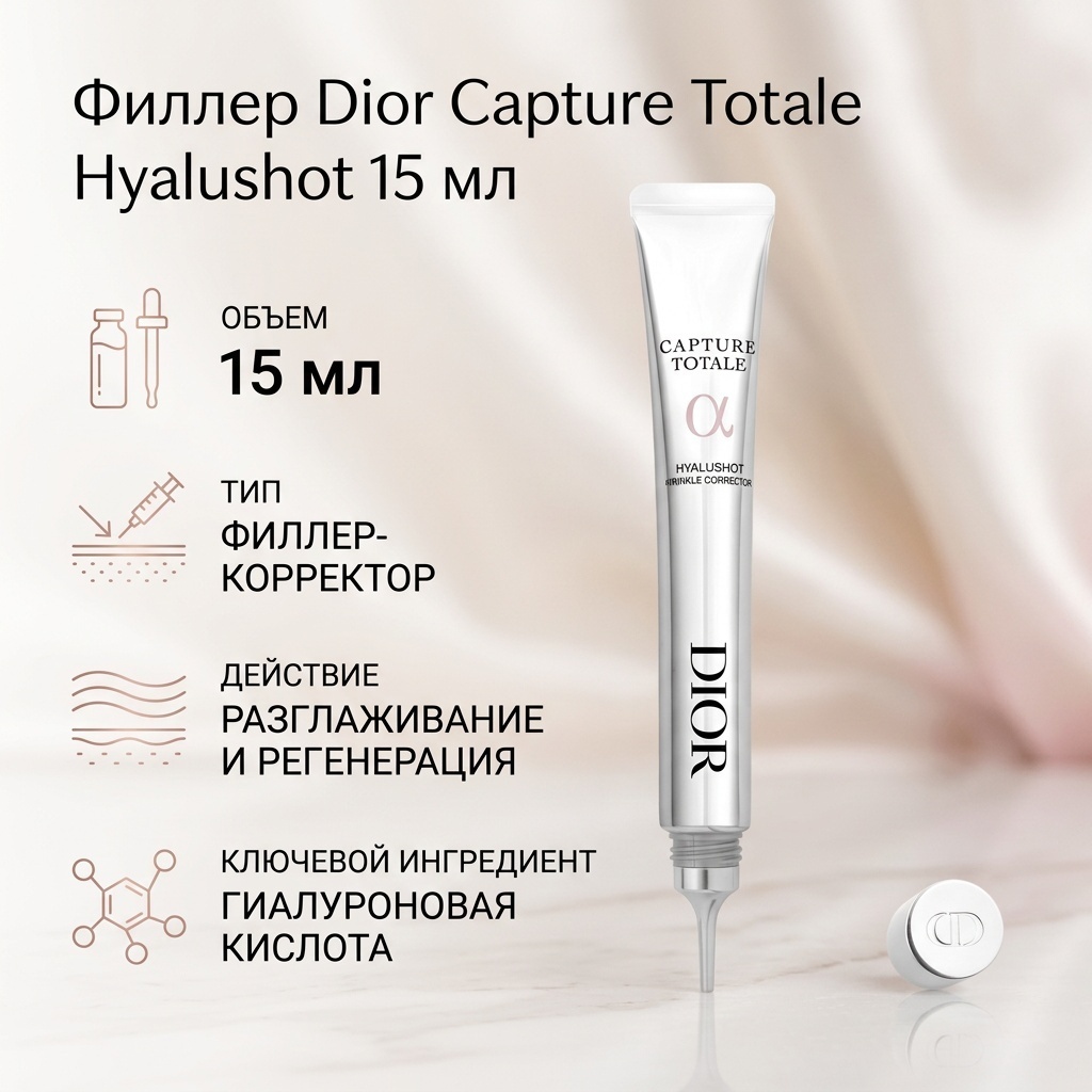 Dior филлер Capture Totale Hyalushot для лица 15 мл