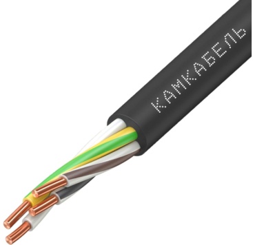 Камкабель кабель ВВГ-Пнг(А)-LS 4x6, 3.5 м