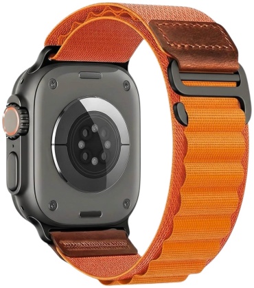 Ремешок BOGEMA для Apple Watch Ultra 2, Watch Ultra 3, Watch Ultra оранжевый