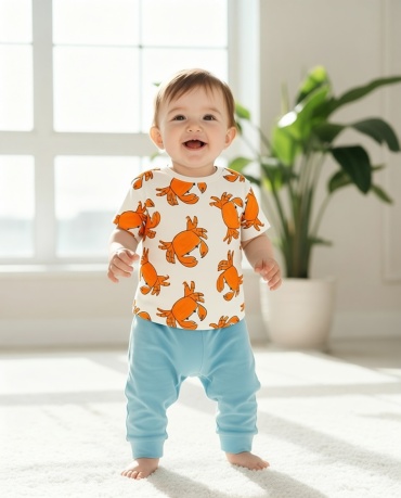 Футболка Baby Go серый
