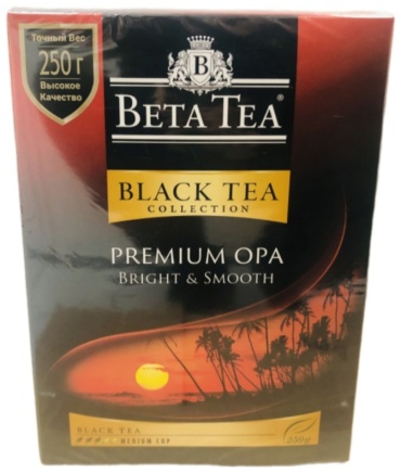 Чай Beta Tea черный листовой 250 г