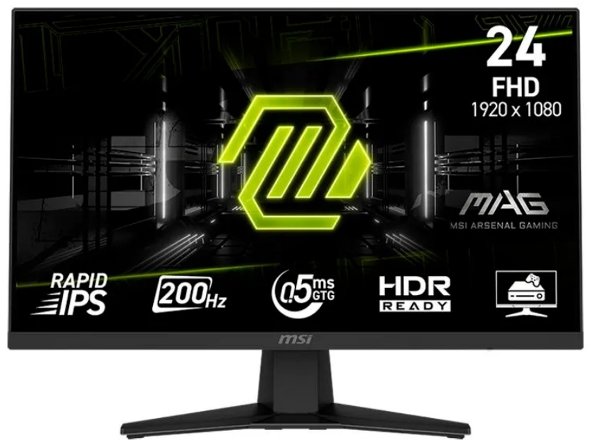Монитор 24" MSI MAG 244F черный