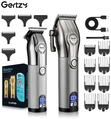 GERTZY набор для стрижки ZH-1210/ZH-1602 SILVER серебряный