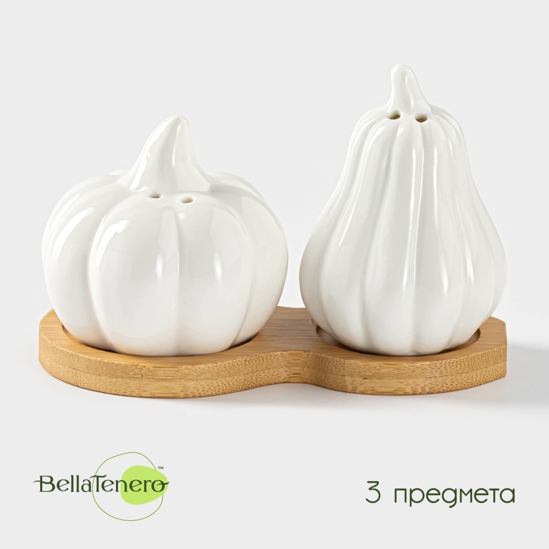 Bella Tenero емкость для специй Bella Tenero, фарфор, бамбук