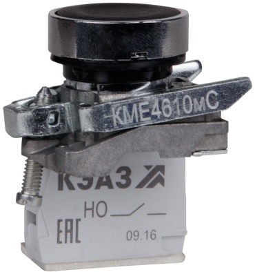 КЭАЗ кнопка КМЕ4610мС, черный