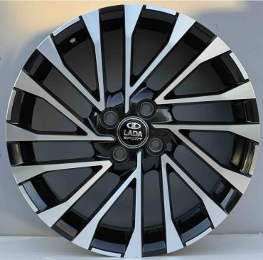 Top Grade LADA Vesta 6x16/4x100 D60.1 ET42 4 диска черный, серебристый