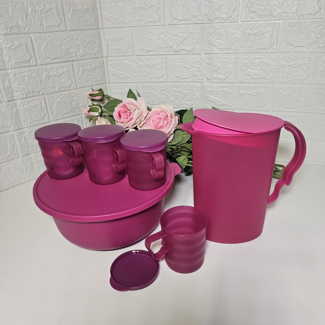 Tupperware набор для сервировки Очарование. Алоха, полипропилен