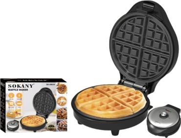 Вафельница SOKANY SK-08039 черный