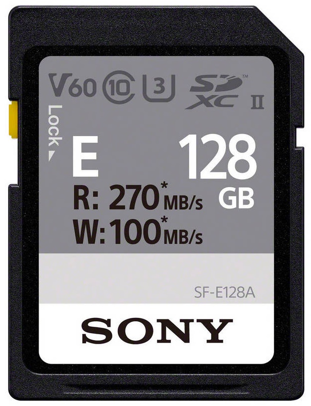 Карта памяти Sony Secure Digital XC SF-E128A/T 128 Гб