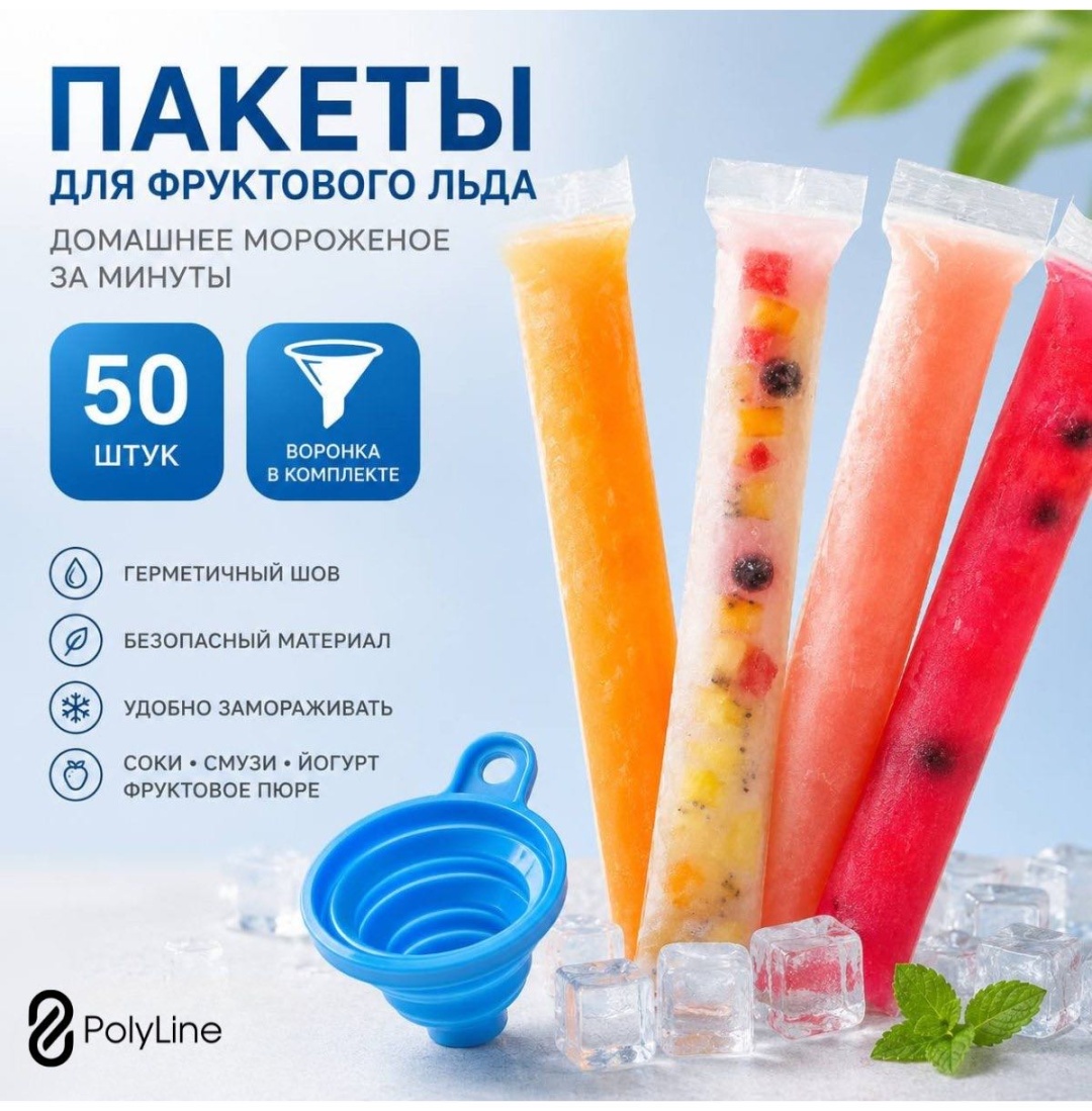 Пакеты для фруктового льда PolyLine