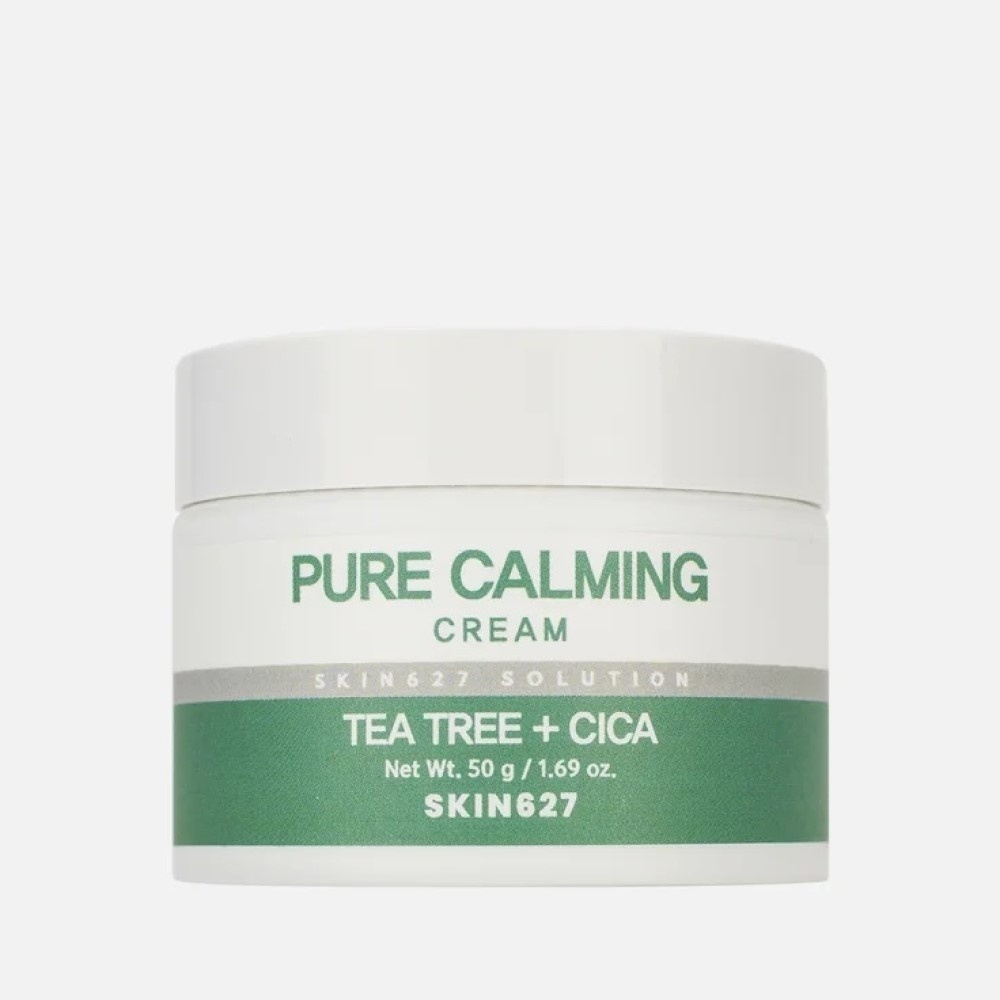 Skin627 крем Tea Tree + Cica Pure Calming Cream для лица 50 мл