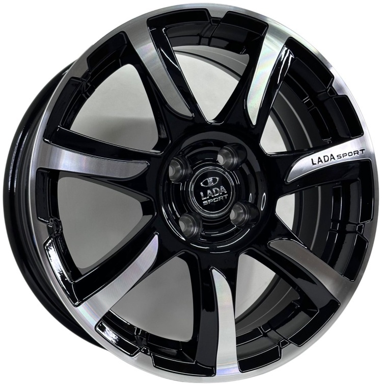 Top Grade Yixing Granta Sport 2 1182WW 6.5x16/4x98 D58.6 ET33 4 диска черный, серебристый