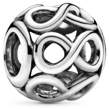 Шарм PANDORA «Символ бесконечности» 791872 вес 1.65 г серебро, без вставок