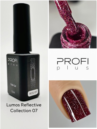 PROFI plus гель-лак Lumos Reflective Collection 07 глянцевое 12 мл