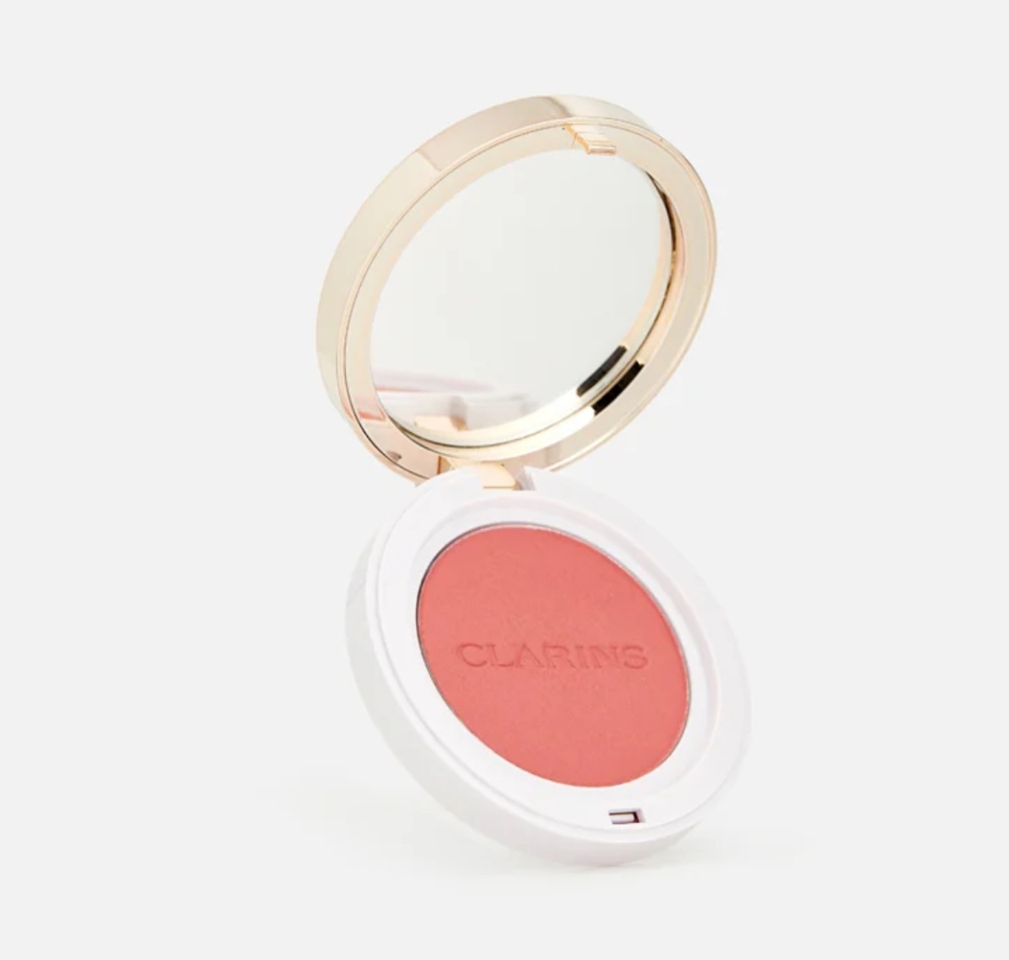 Clarins joli blush румяна 02 cheeky pink